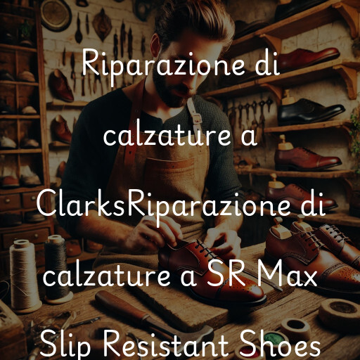 Riparazione di calzature a