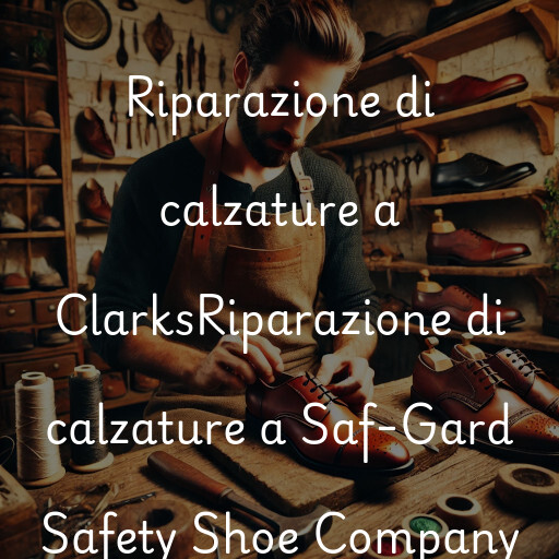 Riparazione di calzature a