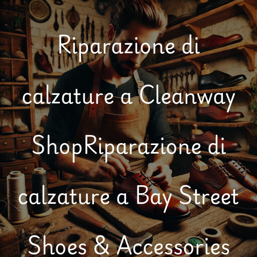 Riparazione di calzature a