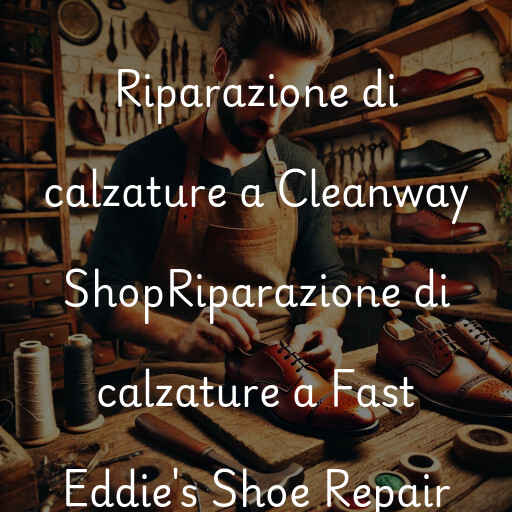 Riparazione di calzature a