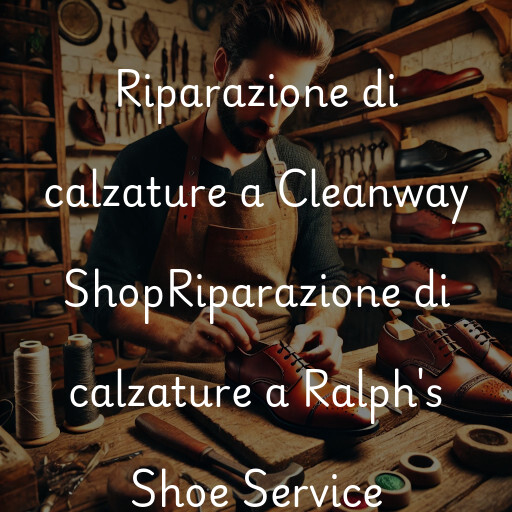 Riparazione di calzature a