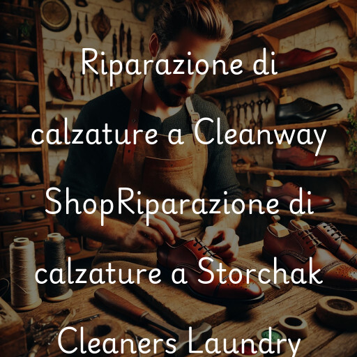 Riparazione di calzature a