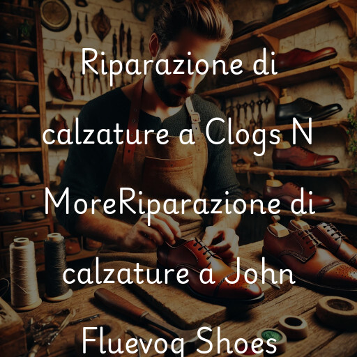 Riparazione di calzature a