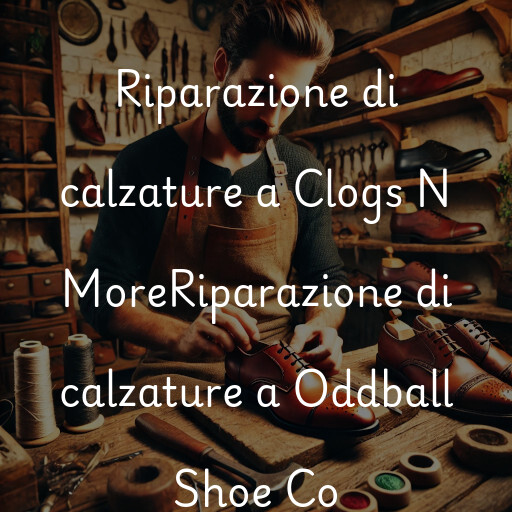 Riparazione di calzature a