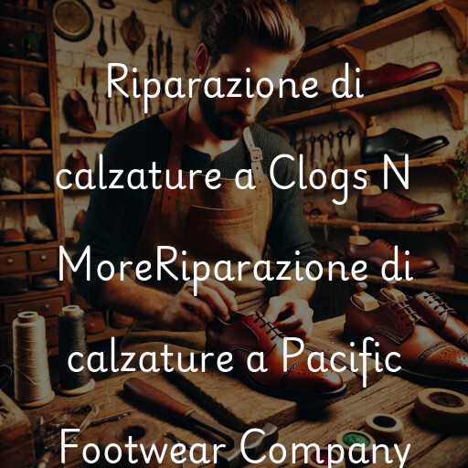 Riparazione di calzature a