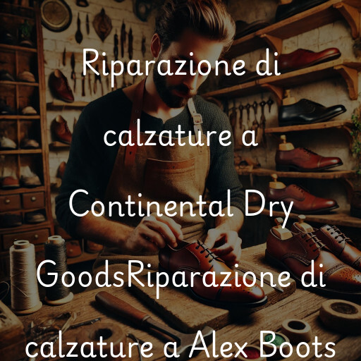 Riparazione di calzature a