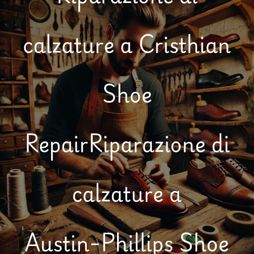 Riparazione di calzature a