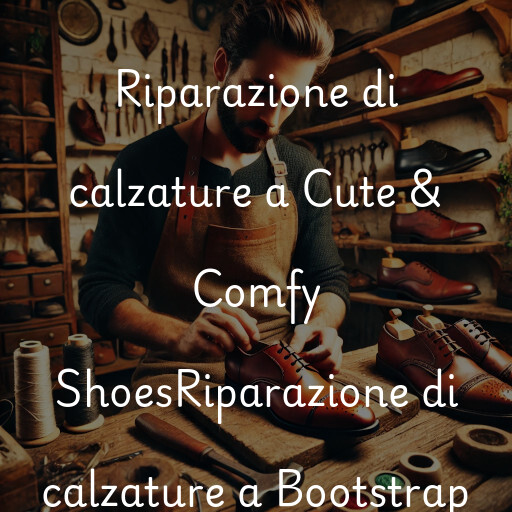 Riparazione di calzature a