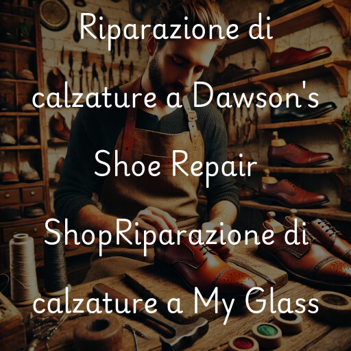 Riparazione di calzature a