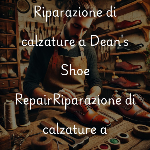 Riparazione di calzature a