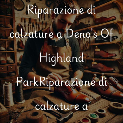 Riparazione di calzature a