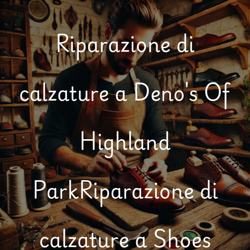 Riparazione di calzature a