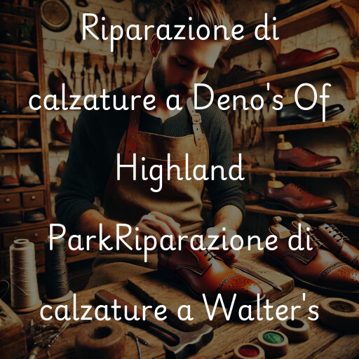 Riparazione di calzature a