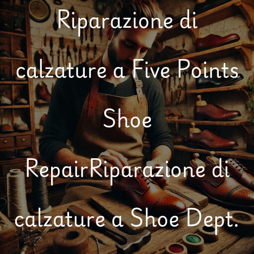 Riparazione di calzature a