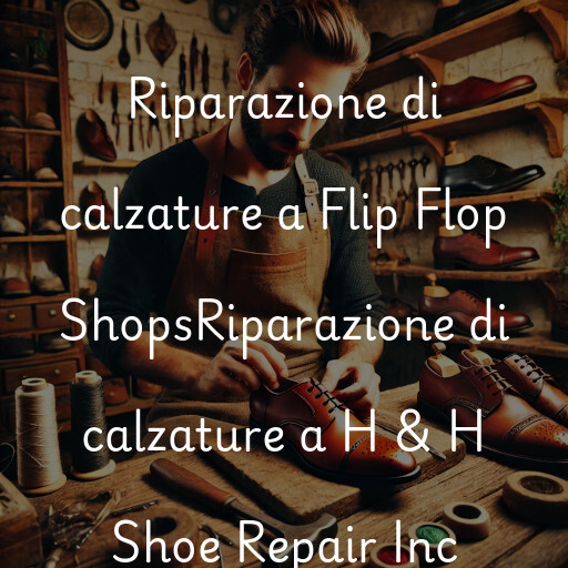 Riparazione di calzature a