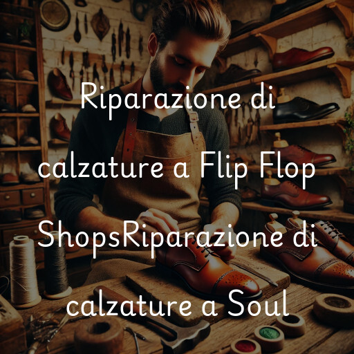 Riparazione di calzature a