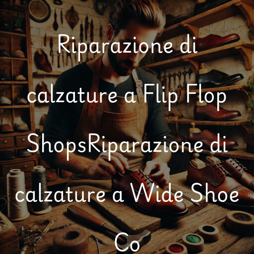 Riparazione di calzature a