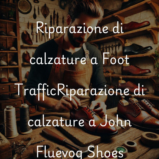 Riparazione di calzature a