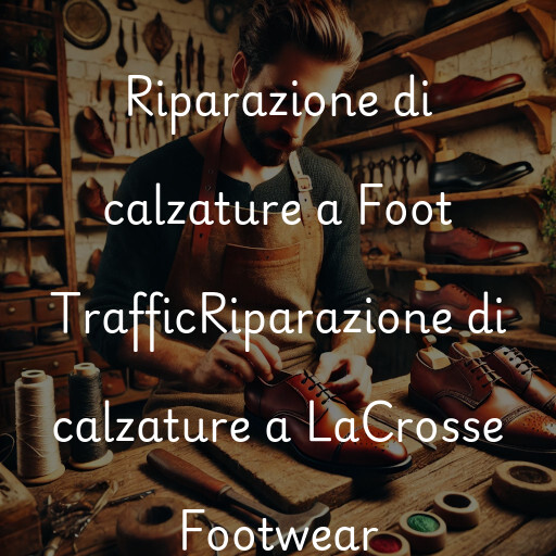 Riparazione di calzature a