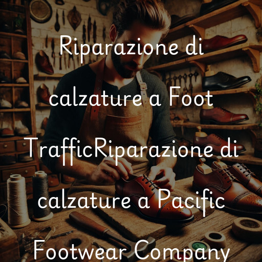 Riparazione di calzature a