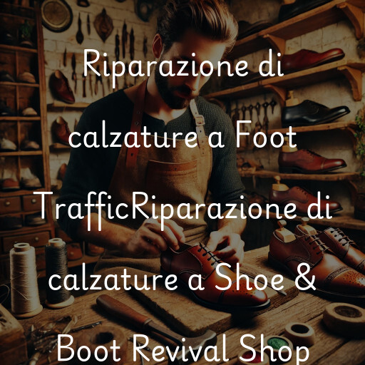 Riparazione di calzature a