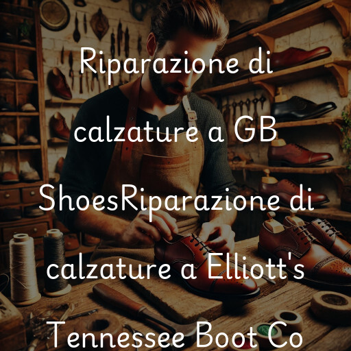 Riparazione di calzature a