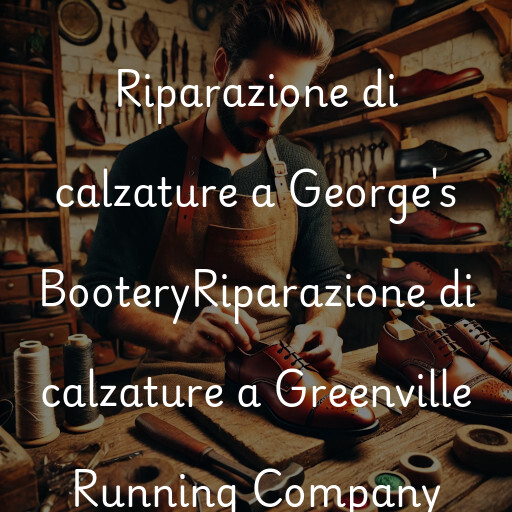 Riparazione di calzature a