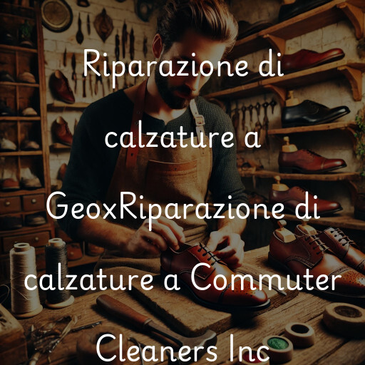 Riparazione di calzature a