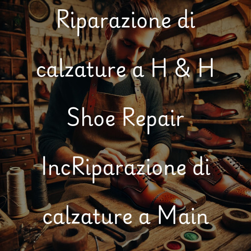 Riparazione di calzature a