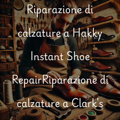 Riparazione di calzature a