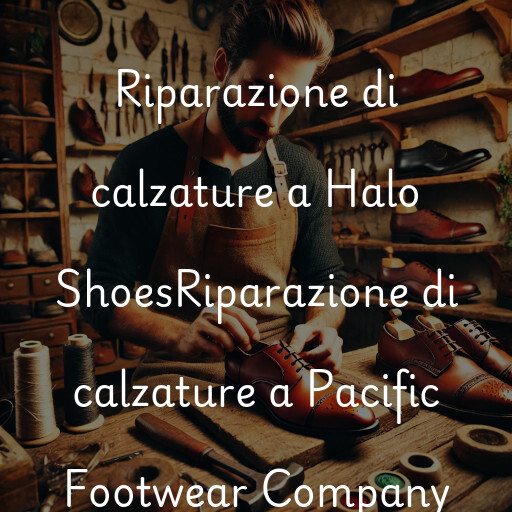 Riparazione di calzature a