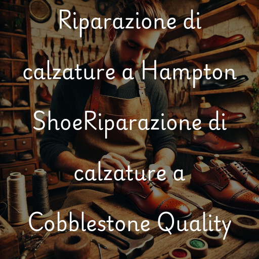 Riparazione di calzature a