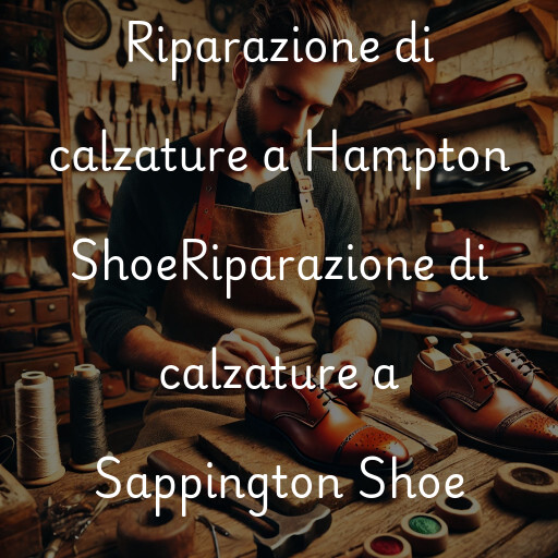 Riparazione di calzature a