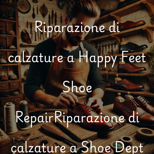 Riparazione di calzature a