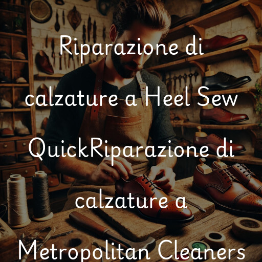 Riparazione di calzature a