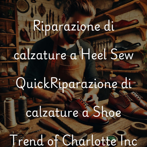 Riparazione di calzature a