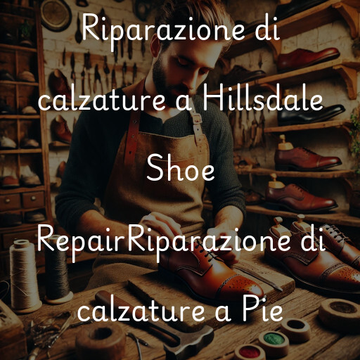 Riparazione di calzature a