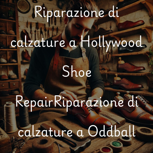 Riparazione di calzature a