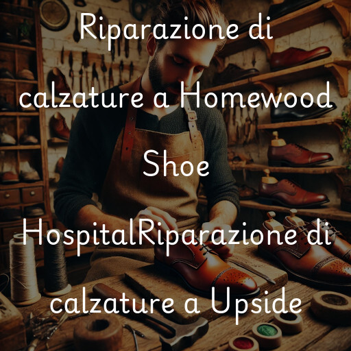 Riparazione di calzature a