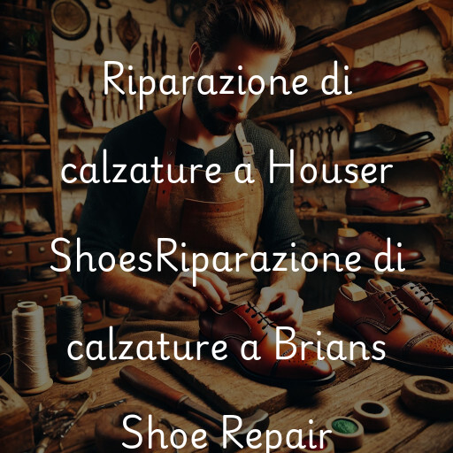 Riparazione di calzature a