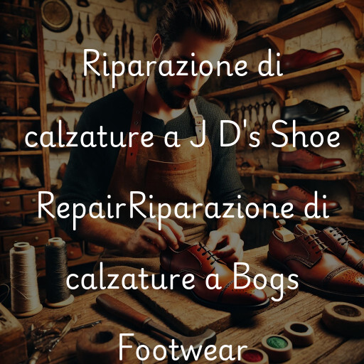 Riparazione di calzature a