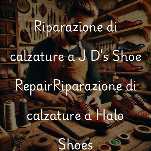 Riparazione di calzature a