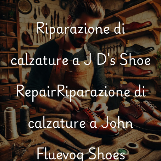 Riparazione di calzature a