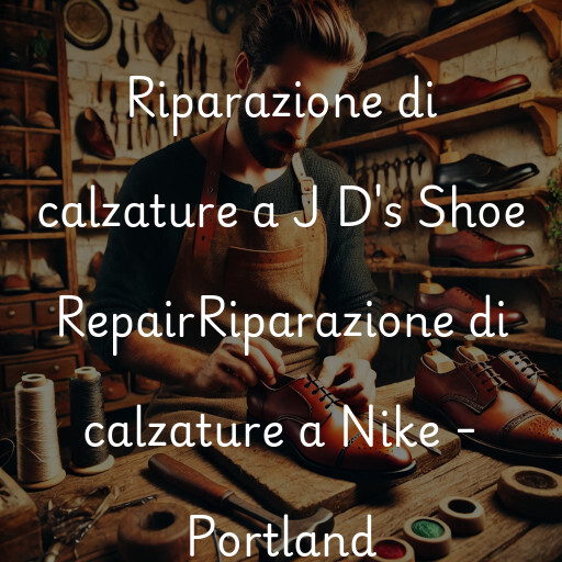 Riparazione di calzature a