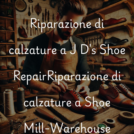 Riparazione di calzature a