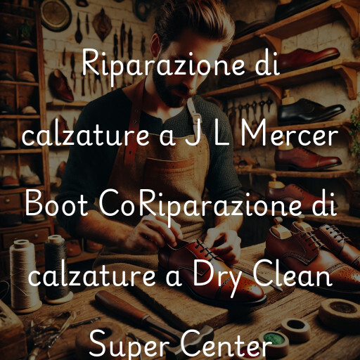 Riparazione di calzature a