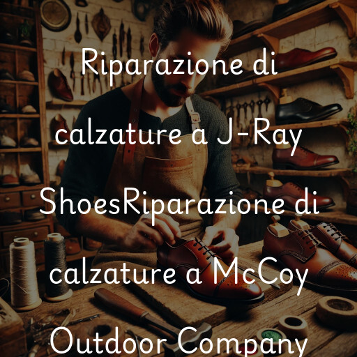 Riparazione di calzature a