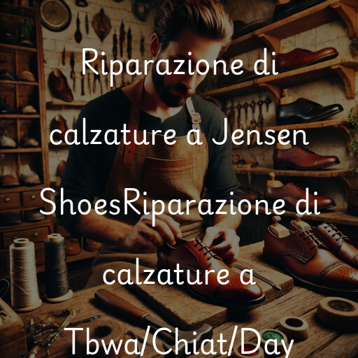 Riparazione di calzature a