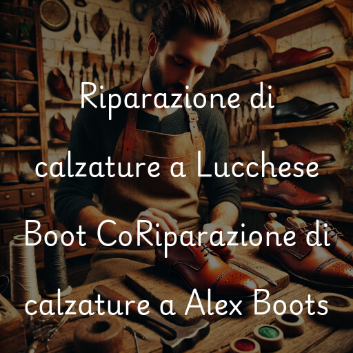 Riparazione di calzature a