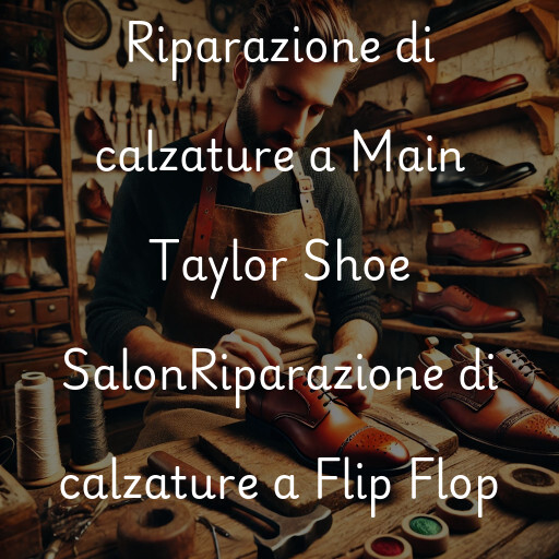 Riparazione di calzature a